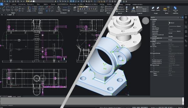 BricsCAD 2D-3D