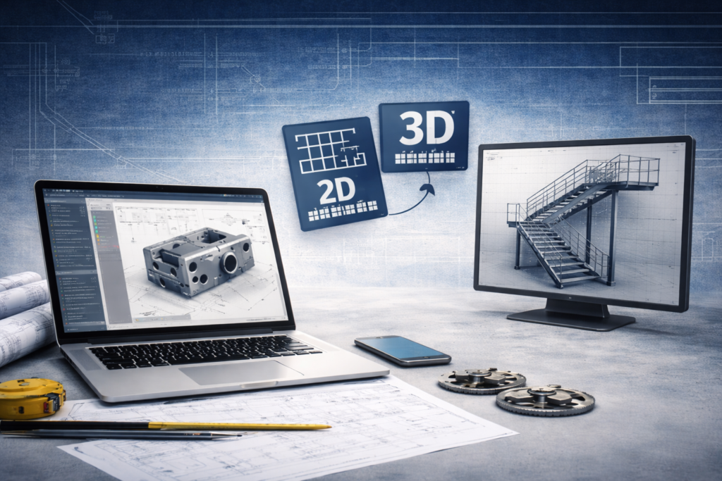 CAD Konstruktion im Metallbau