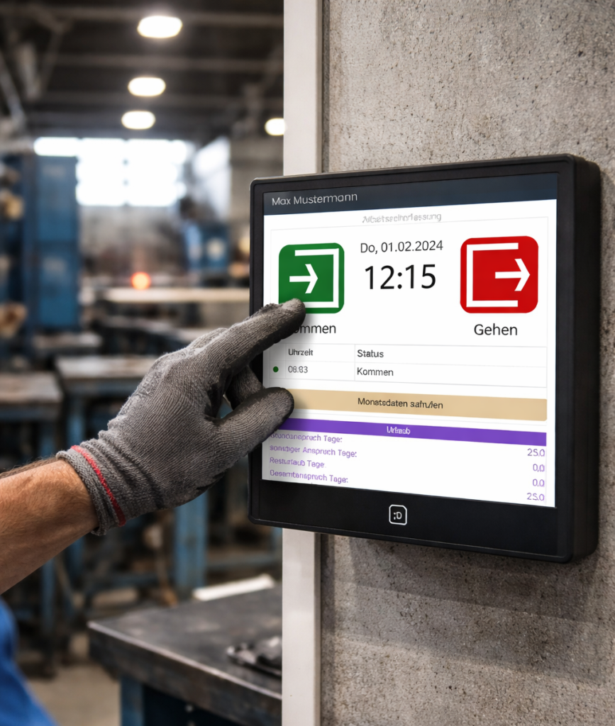 zeiterfassung software metallbau