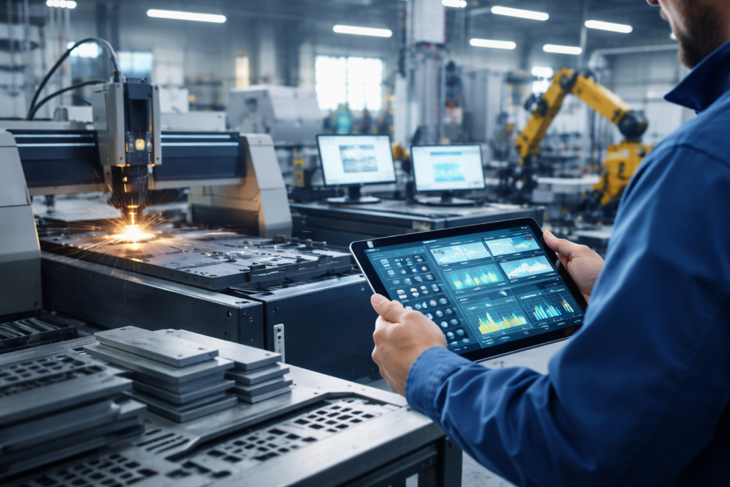 Digitale Fertigung im Metallbau