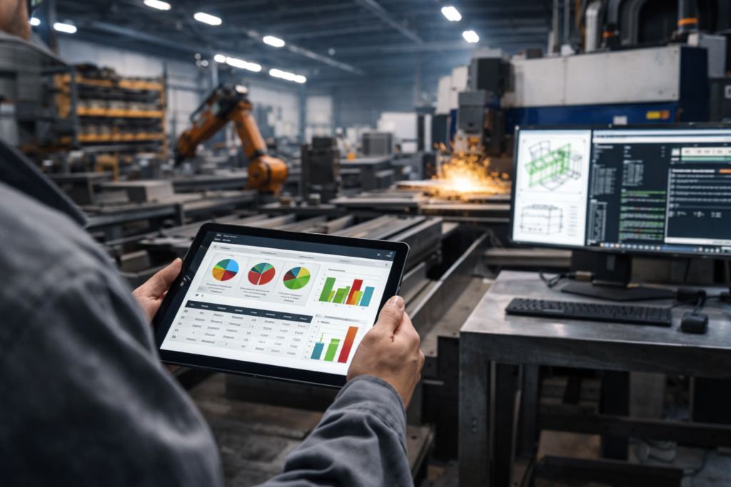 Digitalisierung im Metallbau