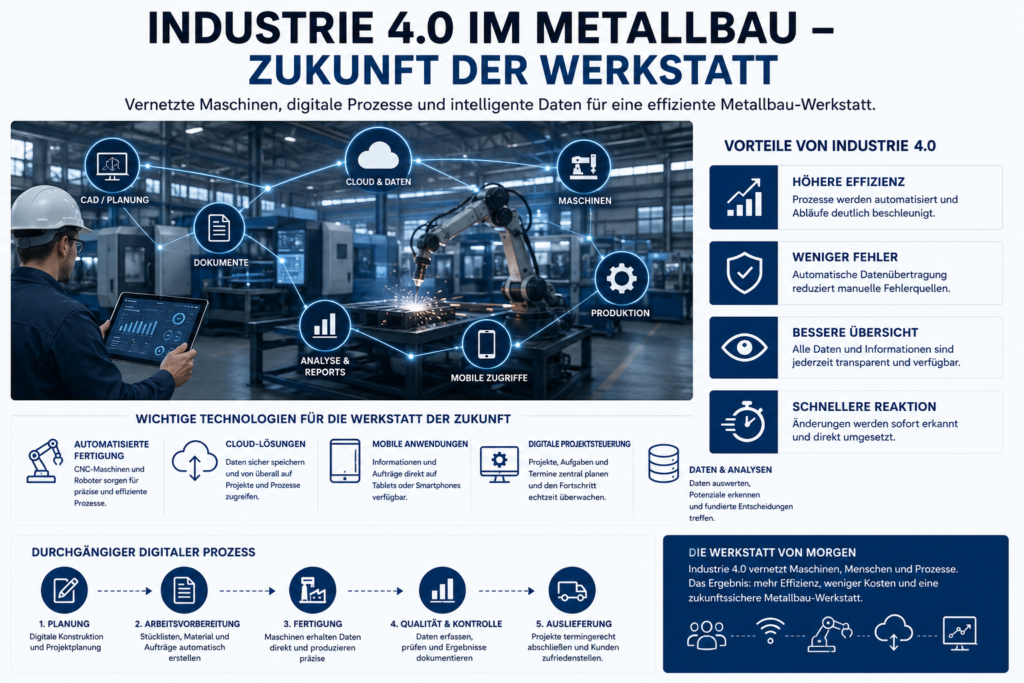 Industrie 4.0 im Metallbau