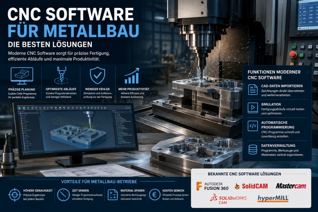 CNC Software für Metallbau